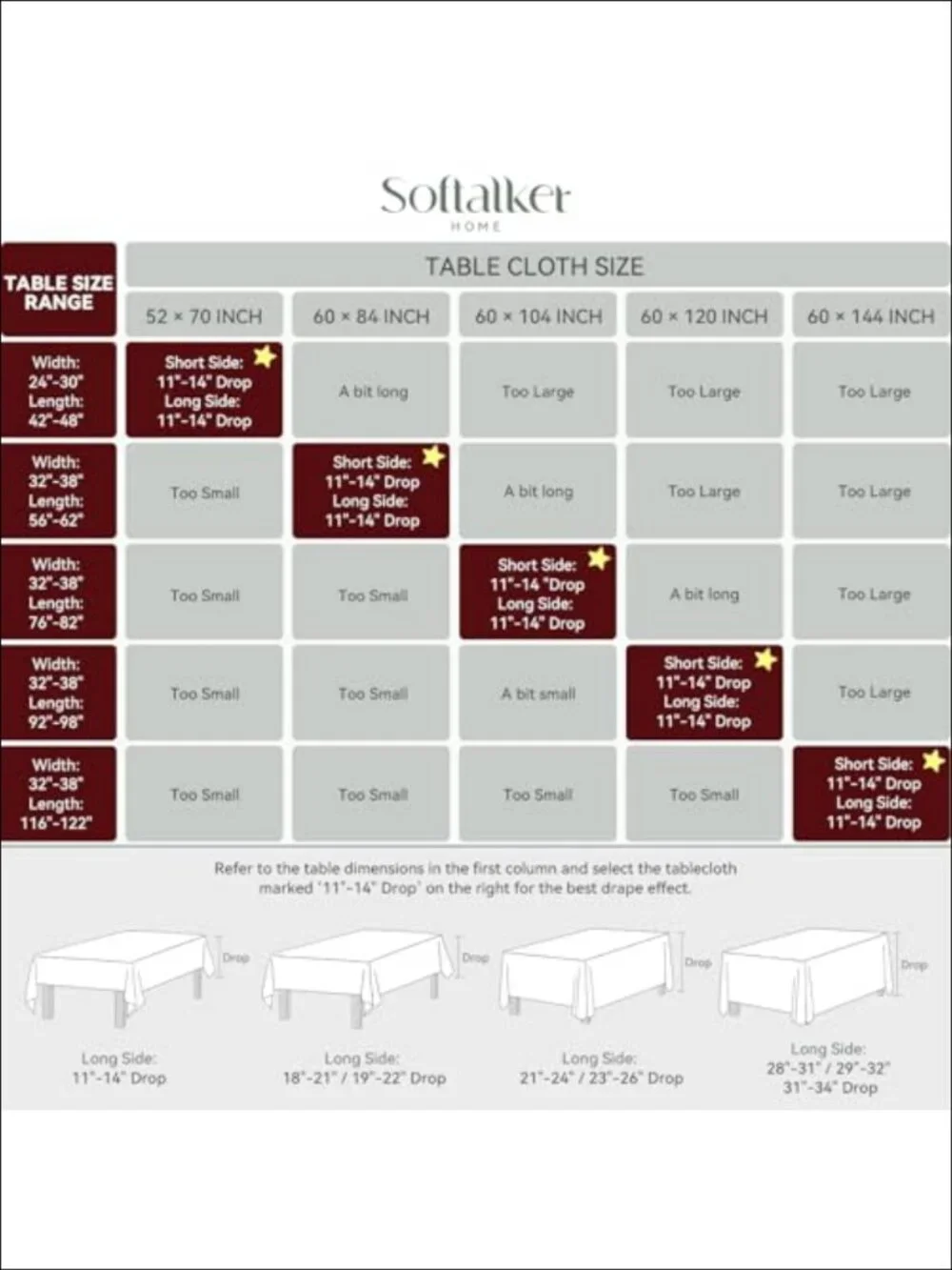 Jacquard Geometric Line Tablecloth Waterproof Stain Resistant Washable 60 x 120